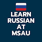 Learn Russian at MSAU logo
