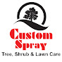 Custom Spray Lawn Care logo