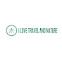 i love travel and nature logo