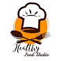Healthy food studio logo