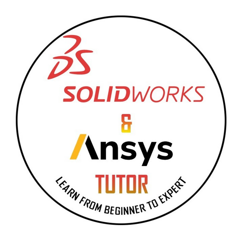 SOLIDWORKS AND ANSYS TUTOR Logo