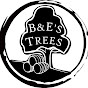 B & E's Trees logo
