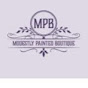 Modestly Painted Boutique logo