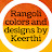 Rangoli colors and designs by Keerthi