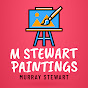 M STEWART PAINTINGS logo