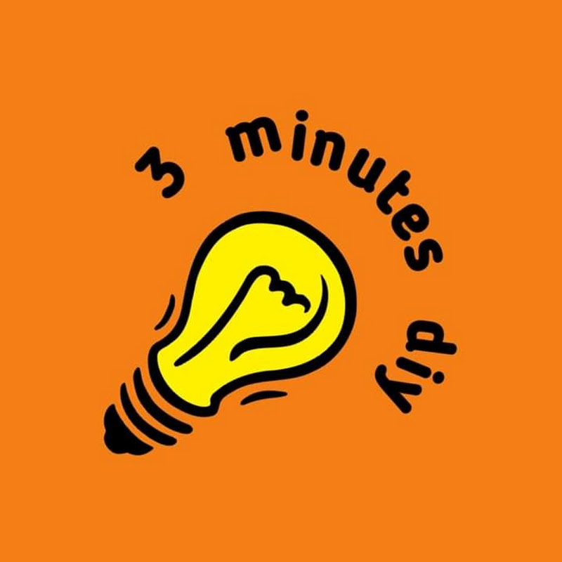 3 minutes diy