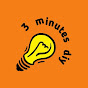 3 minutes diy logo