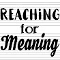 ReachingForMeaning logo