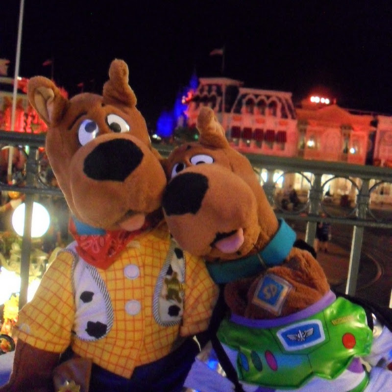 Rob with Scooby & Scooby