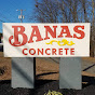 Banas Concrete Service logo