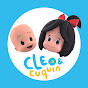 Cleo and Cuquin in English logo