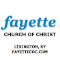 Fayette church of Christ logo