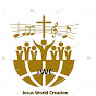 Jesus world creation logo