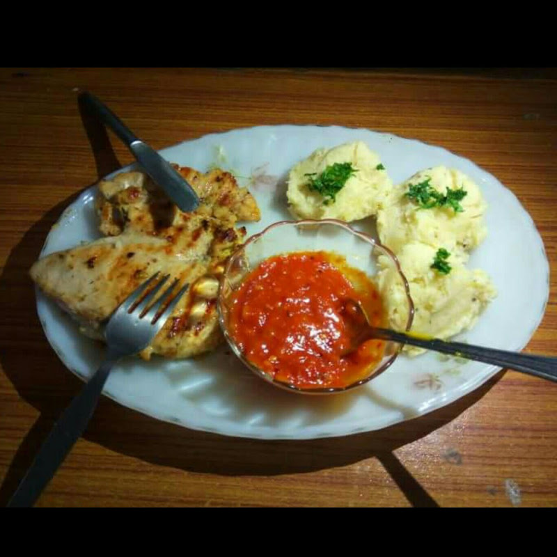 kitchen with Humaira