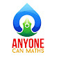 Anyone can Maths logo