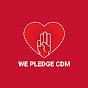 WE PLEDGE CDM logo
