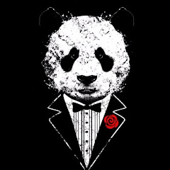 Panda face channel logo