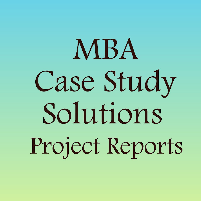 MBA Case Study Solutions