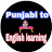 Punjabi to English learning