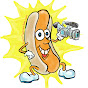 Funny Funny Hotdog logo