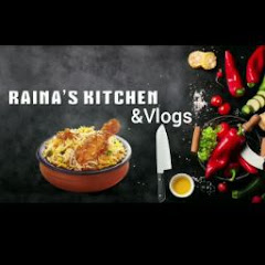 Raina's Kitchen &Vlogs channel logo