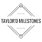 Taylor'd Milestones Glassware logo