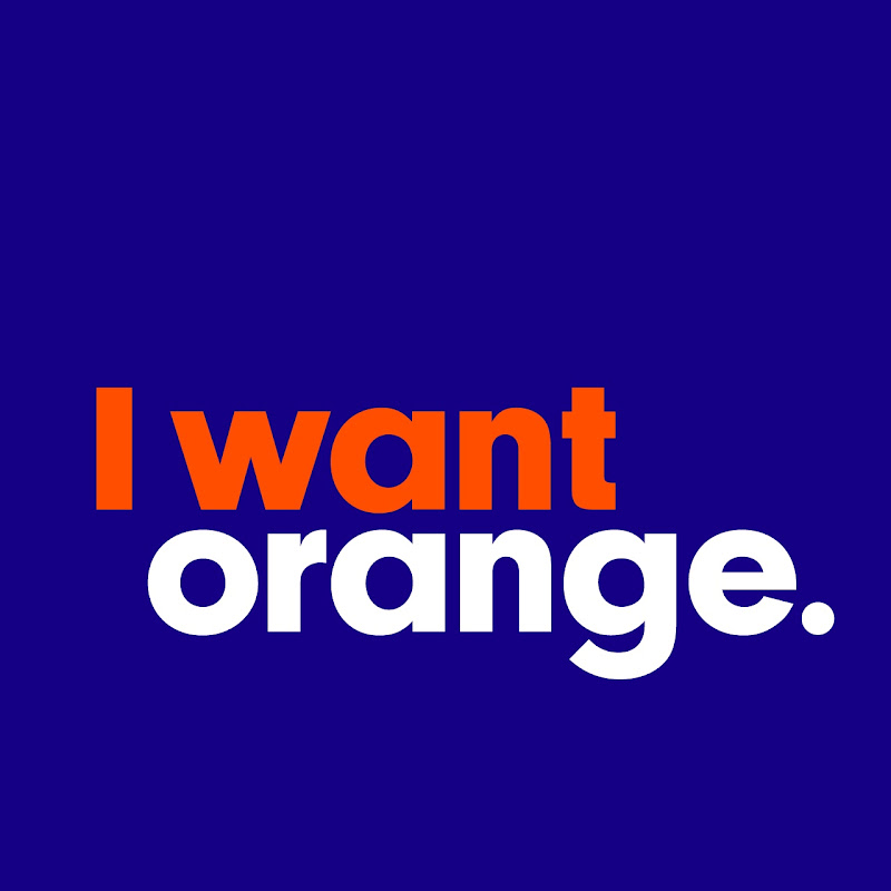 I want orange