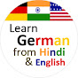 Learn German from Hindi and English logo
