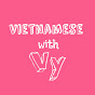 Vietnamese with Vy logo