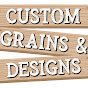 Custom Grains & Designs logo
