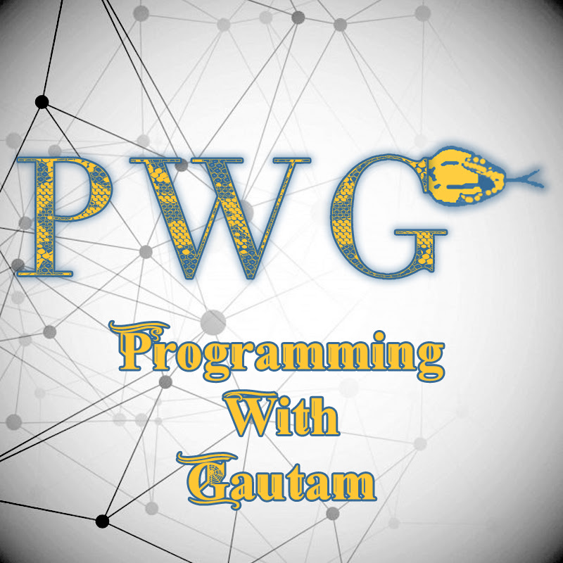 Programming with Gautam