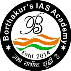 Borthakur's IAS Academy channel logo
