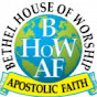 Bethel House of Worship Apostolic Faith logo