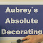 Aubrey's Absolute Decorating logo