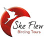 She Flew Birding Tours logo