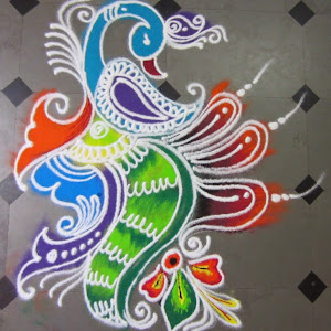 Creative rangoli designs by RanuArt 