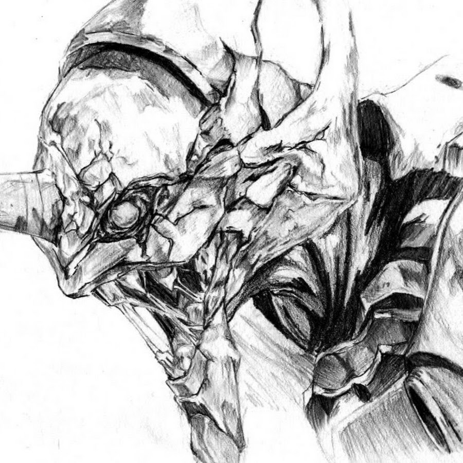 Тату евангелион эскиз