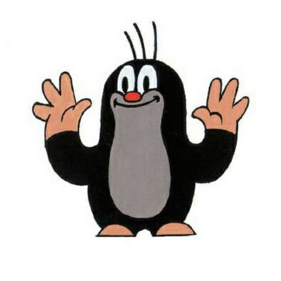 Нарисовать крота для детей