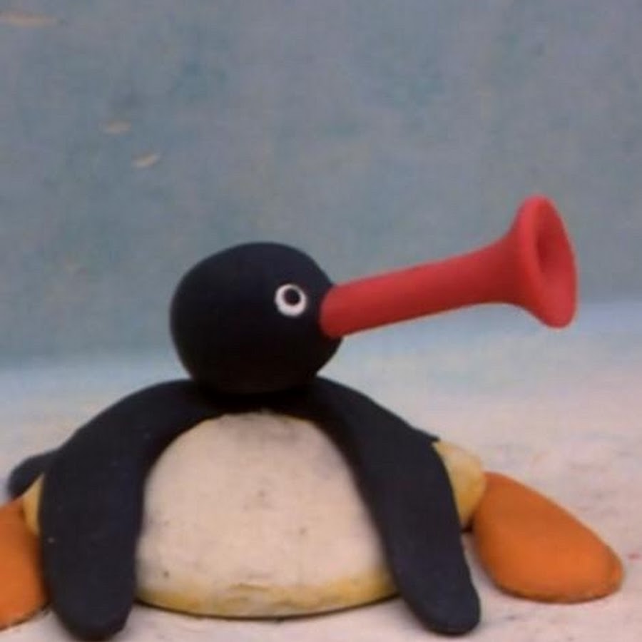 обиженный пингвин на стуле