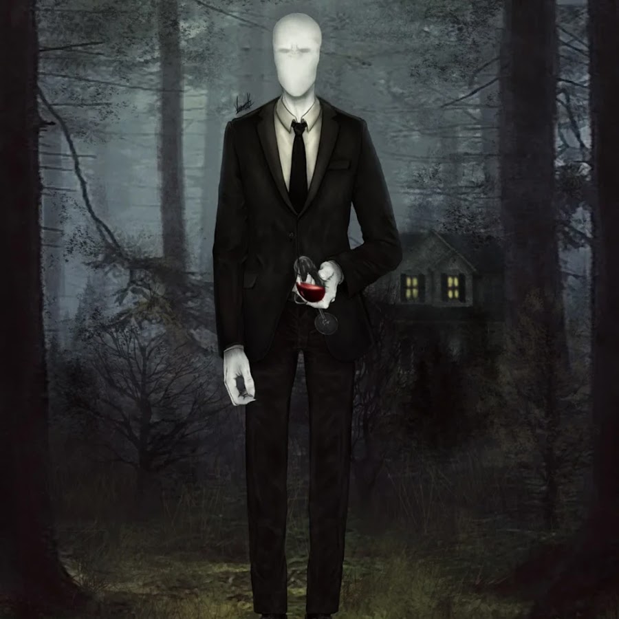 Как выглядит настоящий слендермен Slenderman - YouTube