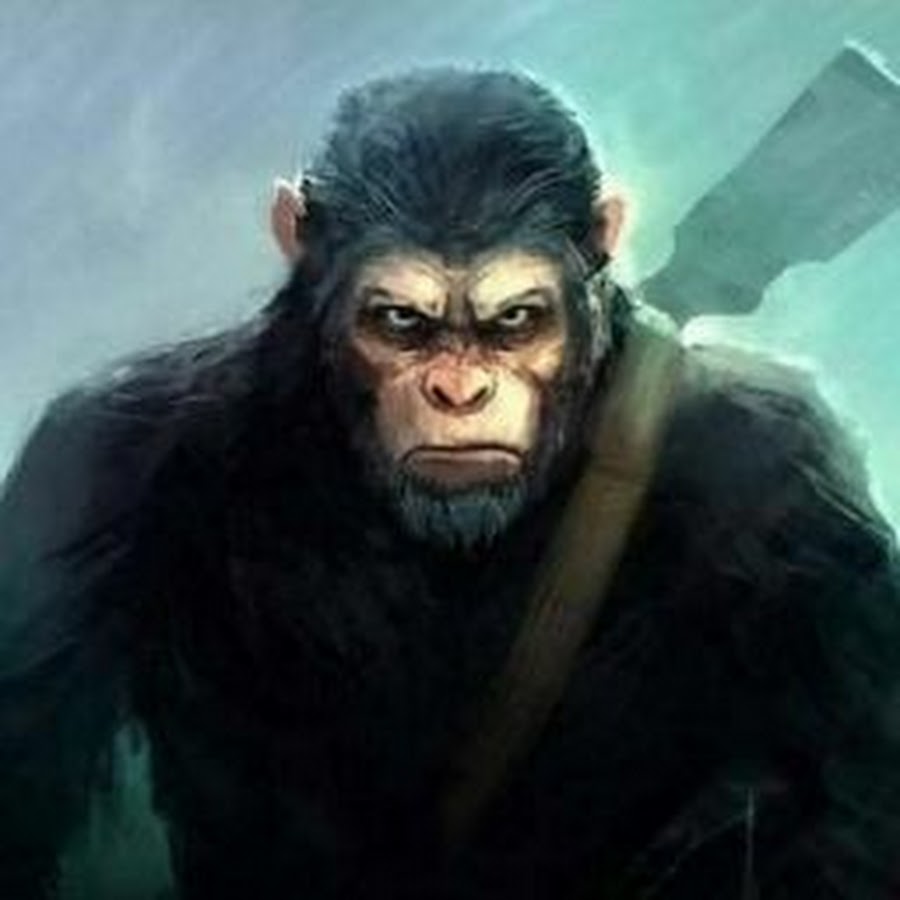 Человек обезьяна арт