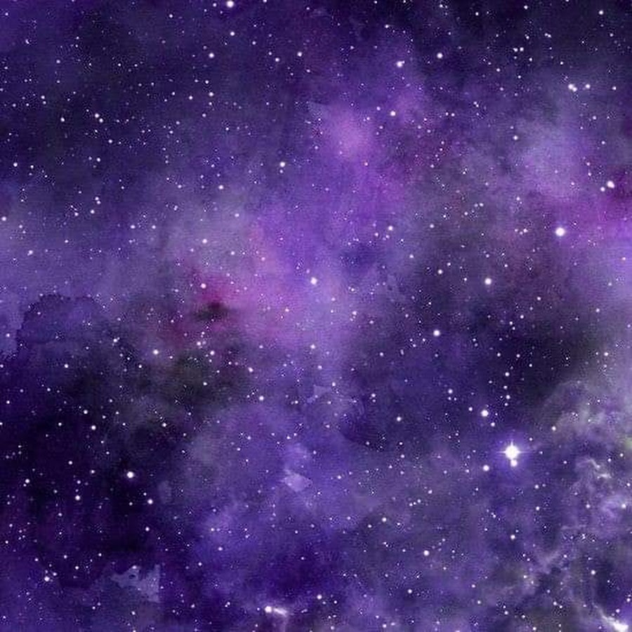 Звездное небо в фиолетовых тонах