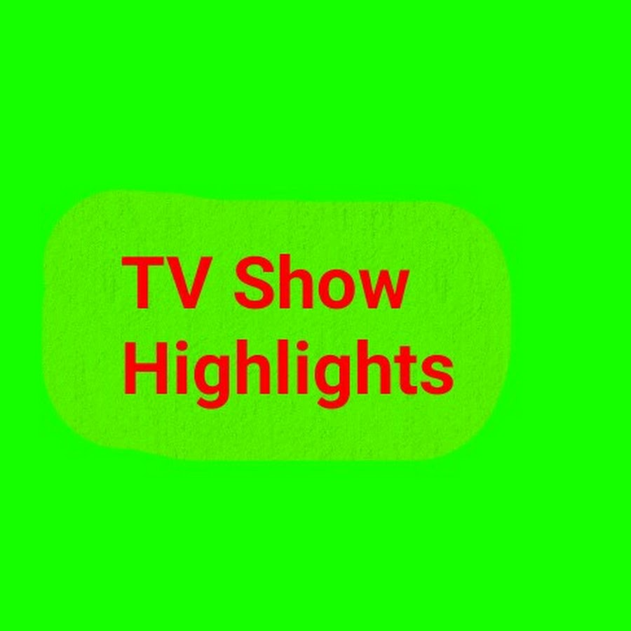 TV Shows Highlights - YouTube