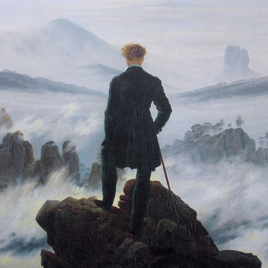 Каспар давид фридрих странник над морем тумана картины каспара давида фридриха