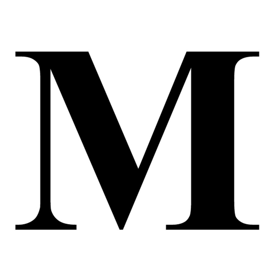 Буква м черно белая картинка