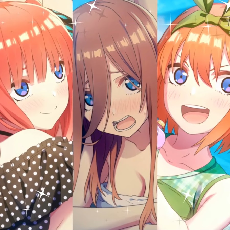 Аниме пять невест Oppai