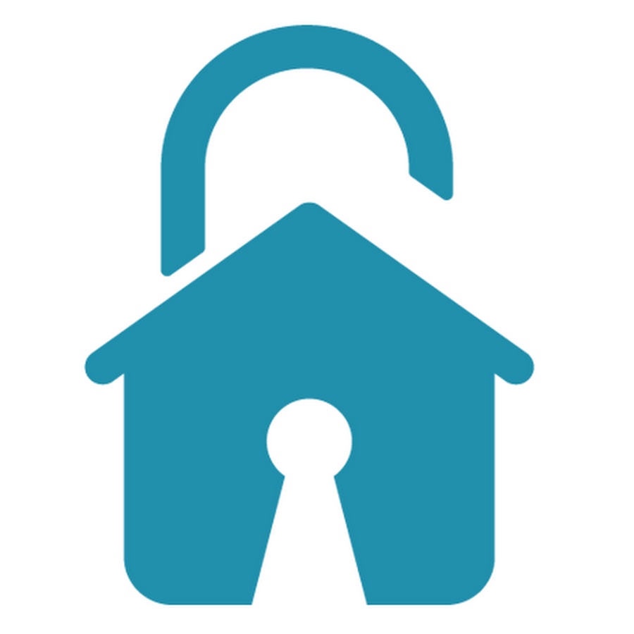 Fast secure. Secure house. home sales emblem.