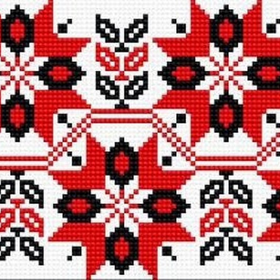 Удмуртский узор схема