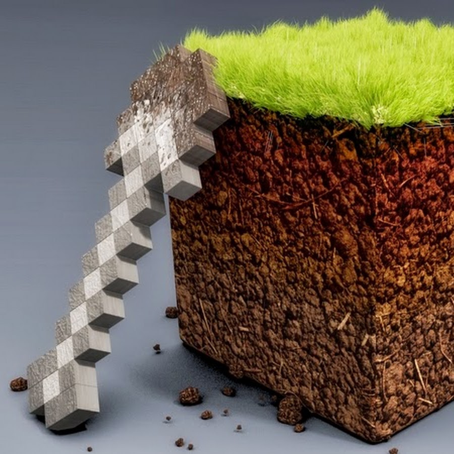 Minecraft блок травы