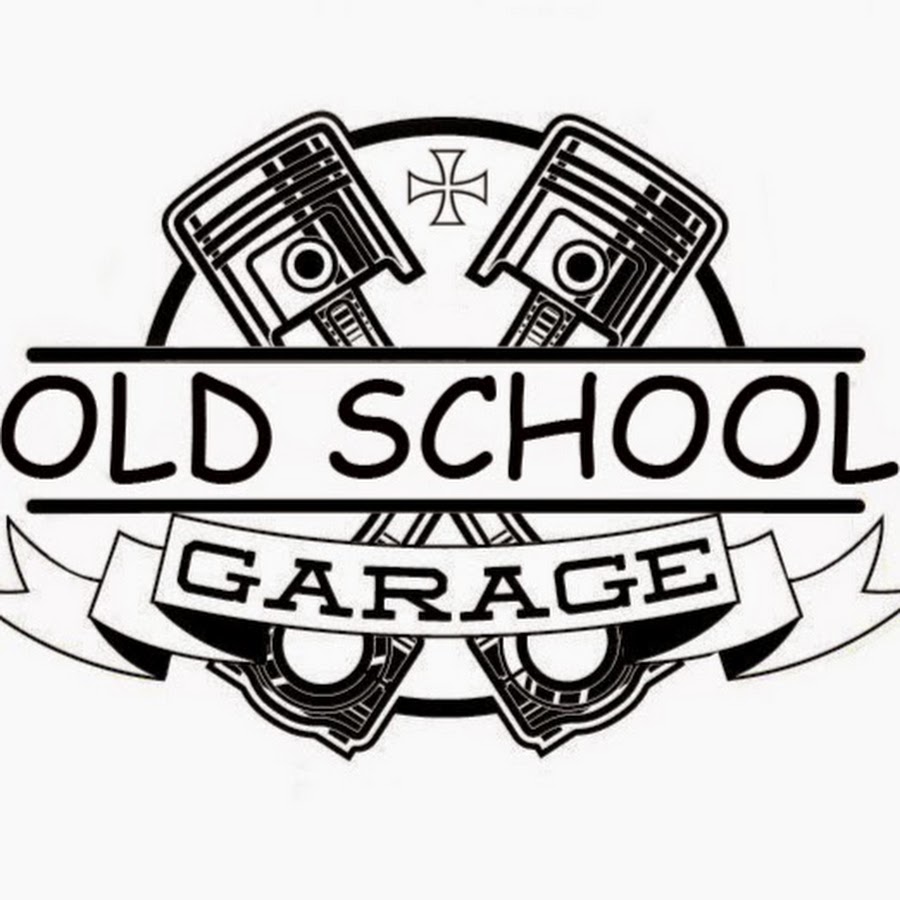 Old school garage . 